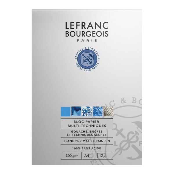 Gouache Extra- Fine Linel Bloc Papier A4 - Lefranc Bourgeois