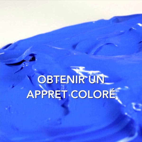 liant multi-effets acrylique : obtenir un apprêt coloré