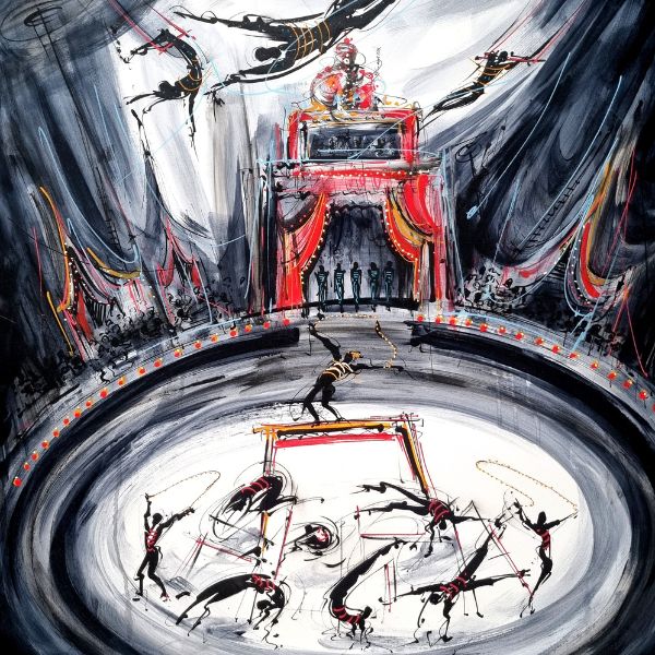 Michel Costiou, les arts du cirque