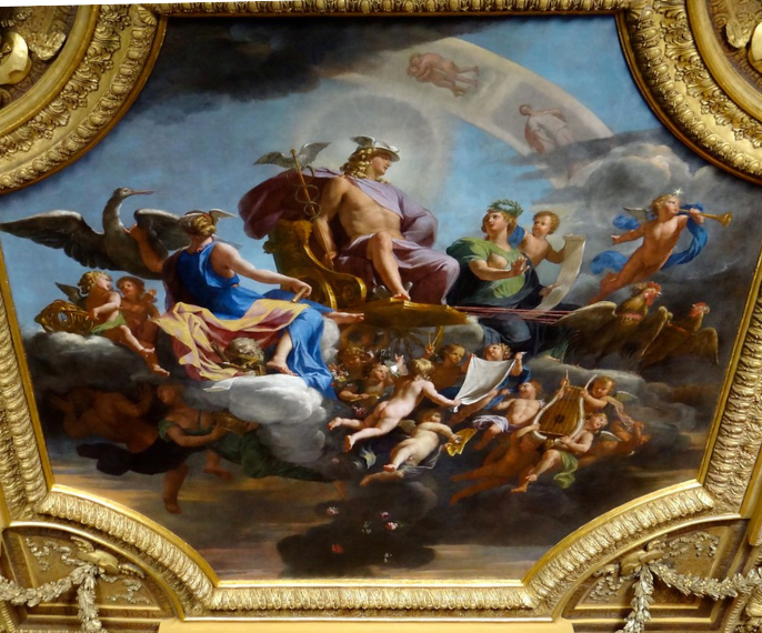 ceiling of Versailles