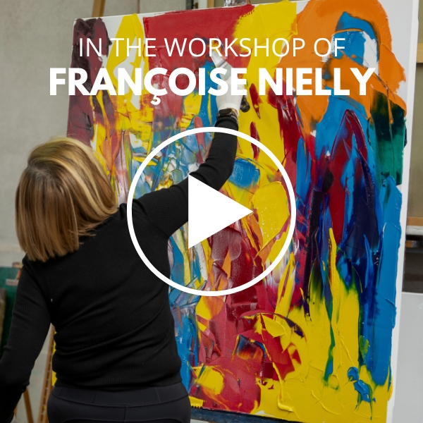 In Françoise Nielly's workshop